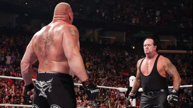 La lucha estelar será entre Undertaker y Lesnar. (WWE)