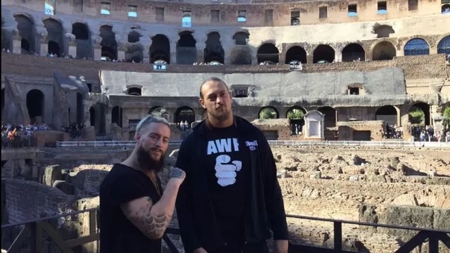 WWE inició gira por Europa: Braun Strowman se reencontró con Roman Reigns-foto-3