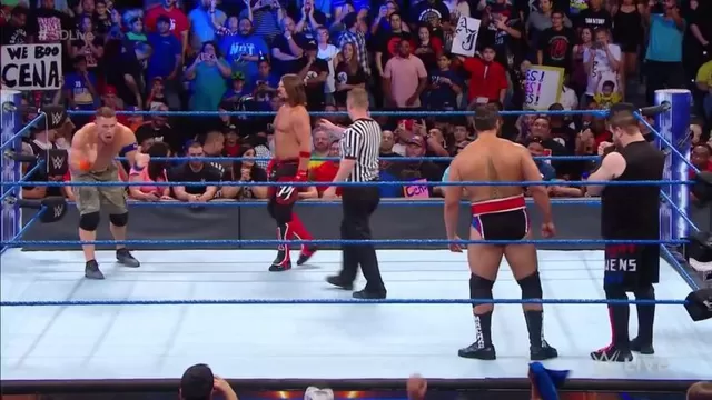 WWE: John Cena y AJ Styles derrotaron a Rusev y Kevin Owens en SmackDown