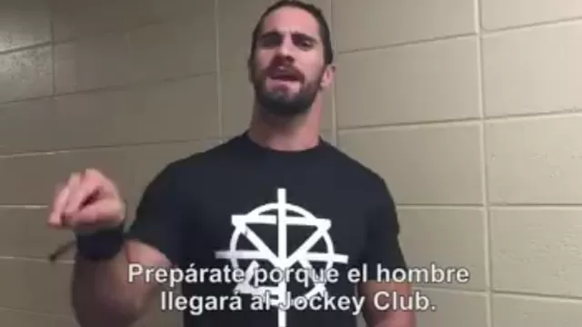 WWE en Lima: Seth Rollins hizo esta invitación a los fanáticos peruanos