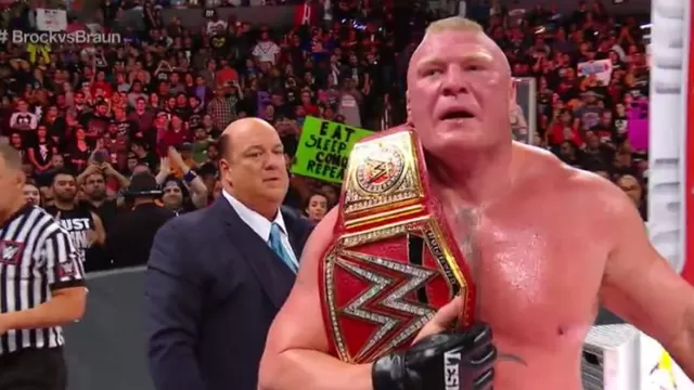 WWE No Mercy: Brock Lesnar retuvo el Campeonato Universal ante Strowman