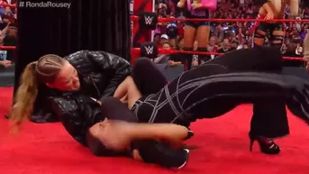 WWE RAW: Ronda Rousey atacó a Stephanie McMahon por criticarla