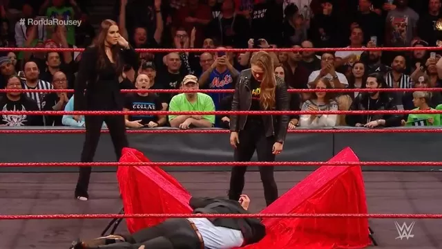 WWE: Ronda Rousey atacó a Triple H en Elimination Chamber 