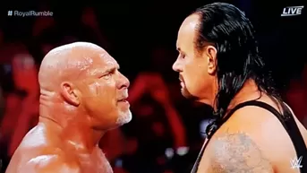 WWE Royal Rumble: The Undertaker y la dura eliminación de Bill Goldberg