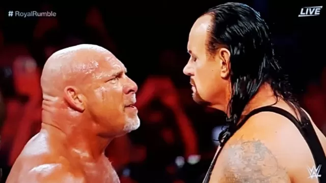 WWE Royal Rumble: The Undertaker y la dura eliminación de Bill Goldberg