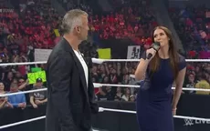 WWE: Shane volvió a RAW y echó del ring a su hermana Stephanie McMahon - Noticias de stephanie-frappart
