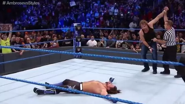 WWE SmackDown: Dean Ambrose será otra vez retador al título de AJ Styles