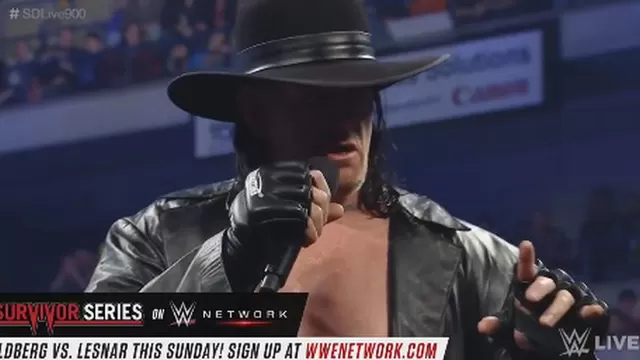 WWE: The Undertaker reapareció con esta amenaza en el programa SmackDown