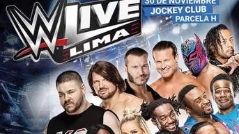 La WWE regresa a Lima el 30 de noviembre