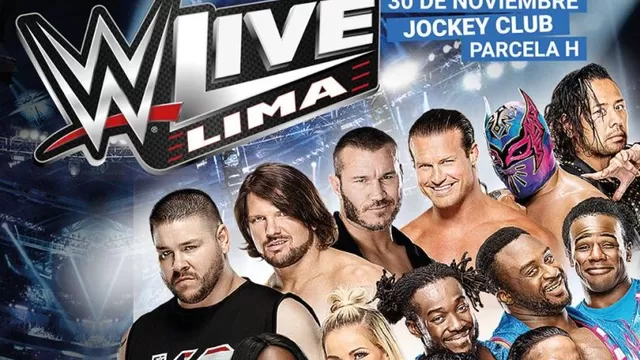 La WWE regresa a Lima el 30 de noviembre