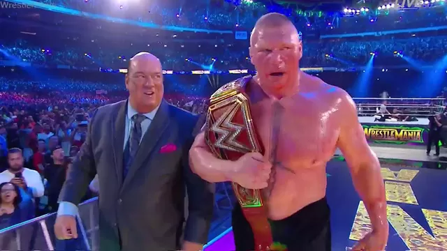 WWE WrestleMania 34: Brock Lesnar revalidó su Título Universal ante Roman Reigns