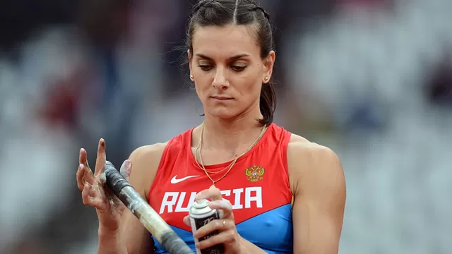 Yelena Isinbayeva confirmó su retiro tras ser excluida de los Juegos