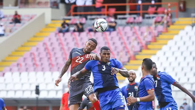 Abdiel Ayarza puso el empate de Panamá ante Perú (1-1) en el estadio Nacional 