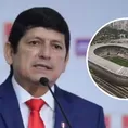 Agustín Lozano: &quot;La casa de la selección es el Estadio Nacional&quot;