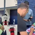 Alianza Lima obsequió camisetas a Brasil y Hernán Barcos le firmó un autógrafo a Neymar