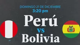 América Televisión transmitirá el Perú vs Bolivia desde Chincha