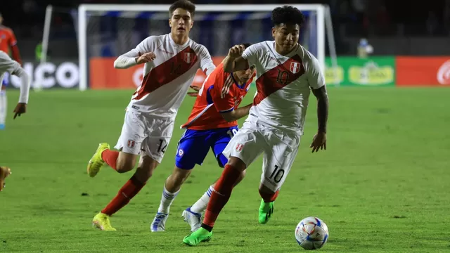 Amistoso internacional: Selección Peruana Sub-23 perdió 1 a 0 ante Chile