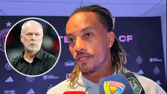 André Carrillo reveló qué le dijo Menezes tras error ante Haití