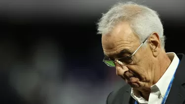 Jorge Fossati, DT de la selección peruana declaró en conferencia de prensa tras la derrota ante Argentina. | Foto: AFP.