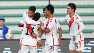Franchesco Flores anotó el primer tanto peruano en el Preolímpico / Foto: La Bicolor / Video: SPORTV3