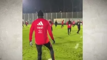 Así fue el primer entrenamiento de la selección peruana en Rusia