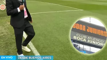 Así luce el gramado de La Bombonera previo al Perú vs Argentina por Eliminatorias 2026. | Video: AD