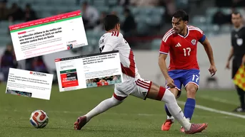 Así reaccionó la prensa chilena en triunfo de la 'Roja' ante Perú
