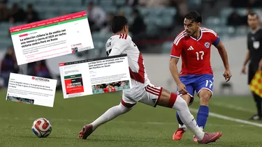 Así reaccionó la prensa chilena ante el triunfo de la 'Roja' 2-1 ante Perú en amistoso internacional / AD Así reaccionó la prensa chilena ante el triunfo de la 'Roja' 2-1 ante Perú en amistoso internacional / AD