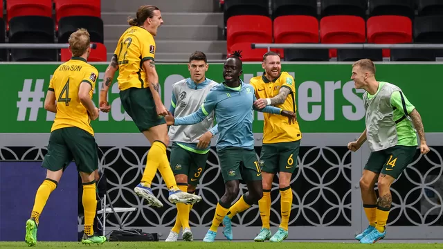 Australia venció 2-1 a EAU y enfrentará a Perú en el repechaje para Qatar 2022