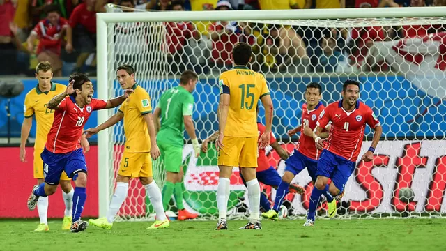 Brasil 2014: chileno Jorge Valdivia marcó este golazo ante Australia