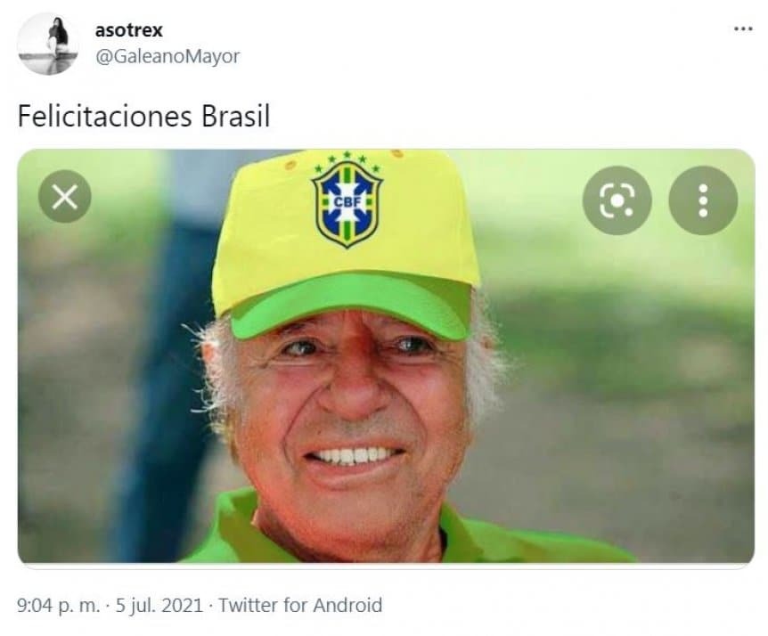 Memes calientan la final de la Copa América 2021 entre Brasil y Argentina.