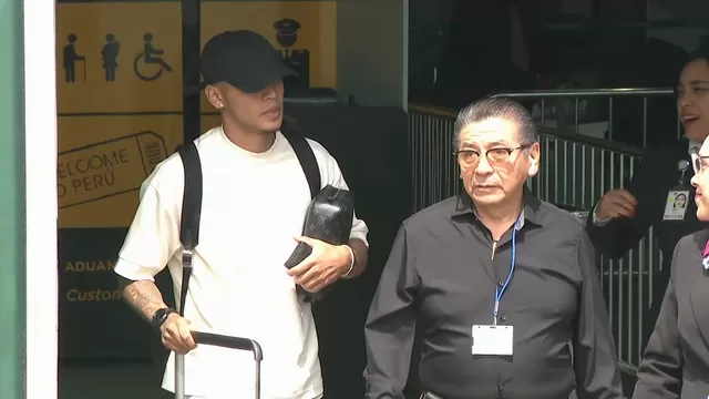 Bryan Reyna llegó y se sumó a la selección peruana para los enfrentamientos ante Uruguay y Brasil. | Video: AD