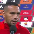 Callens tomó la palabra tras el empate de Perú ante Colombia