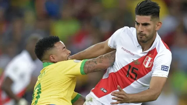 Carlos Zambrano fue uno de los mejores jugadores peruanos en la Copa América 2019. | Foto: AFP
