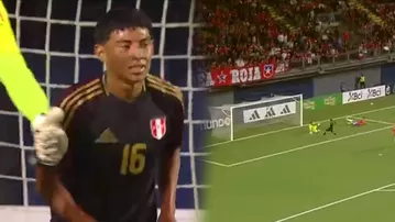 Castro erró el 1-0 de Perú vs Chile pese a gran pase de Grimaldo