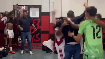 La celebración en el camerino de Perú tras ganar la medalla de bronce en los Odesur 2026