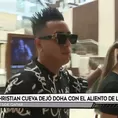 Christian Cueva dejó Doha con el aliento de la hinchada peruana