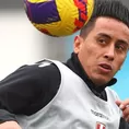 Christian Cueva se sumó a los trabajos de la selección peruana en Videna