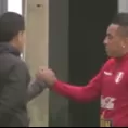 Christian Cueva se unió a los trabajos de la selección peruana