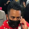 Christian Cueva y su pintoresco look que se viralizó en redes