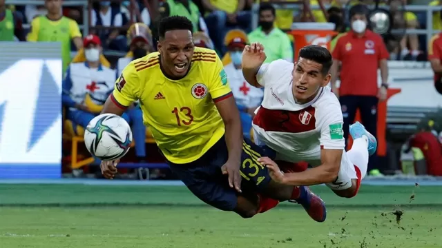 Colombia desconvoca a Yerry Mina tras derrota ante Perú por estar suspendido