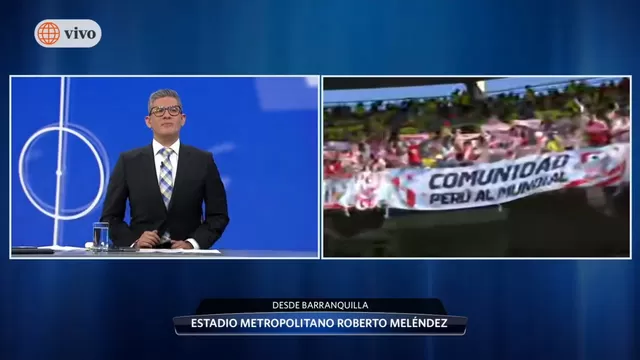 Colombia vs. Perú: hinchada peruana se hace presente en el estadio Metropolitano Roberto Meléndez