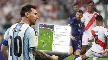 CONMEBOL recordó a la selección peruana tras golazo de Lionel Messi en el Mundial