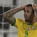 Copa América 2021: Gabriel Jesus se pierde la final del torneo continental por sanción 