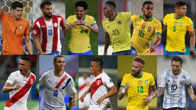 Copa América: Yotún y  Cueva en el once ideal junto a Messi y Neymar