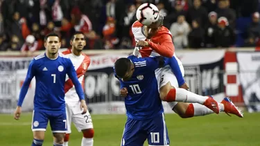 Este 26 de marzo, la Blanquirroja visitaba a Paraguay en el arranque de las Eliminitorias. | Foto: AFP