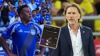 Cueva le mandó un conmovedor mensaje a Gareca tras sus elogios