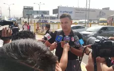Ahmed: Lo más probable es que Jairo Concha no llegue al debut del Sudamericano - Noticias de jairo-concha