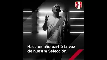 Daniel Peredo: el homenaje de la selección peruana al periodista deportivo