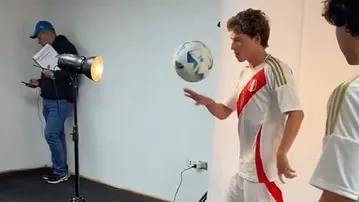 Sesión fotográfica de la selección Sub-20: El detrás de cámaras